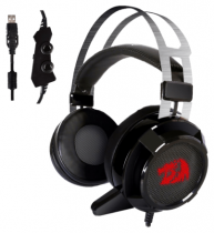 Гарнитура DEFENDER проводные наушники с микрофоном, USB, 20-20000 Гц, импеданс: 32 Ом, регулятор громкости, Redragon Siren 2, чёрный (74830)