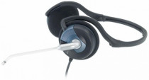Гарнитура GENIUS проводные наушники с микрофоном, накладные, mini jack 3.5 мм, 20-20000 Гц, импеданс: 32 Ом, регулятор громкости, HS-300N, чёрный (31710146100)