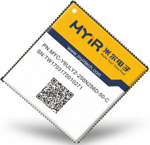 Модуль MYIR i.MX6UL, MCIMX6Y2CVM05A, 256MB DDR3, 256MB Nand (MYC-Y6ULY2-256N256D-50-I)