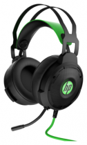 Гарнитура HP микрофоном Pavilion Gaming 600 черный/зеленый 1.9м мониторные оголовье (4BX33AA)