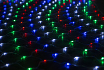 Гирлянда LUXOR светодиодная сетка (ВС-682) 3х1,5 м мультицветная