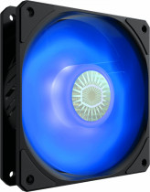 Вентилятор для корпуса COOLER MASTER 120 мм, 650-1800 об/мин, 62 CFM, 8-27 дБ, 4-pin PWM, синяя подсветка, SickleFlow 120 Blue LED (MFX-B2DN-18NPB-R1)