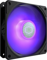 Вентилятор для корпуса COOLER MASTER 120 мм, 650-1800 об/мин, 62 CFM, 8-27 дБ, 4-pin PWM, разноцветная подсветка, SickleFlow 120 RGB (MFX-B2DN-18NPC-R1)