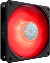 Вентилятор для корпуса COOLER MASTER 120 мм, 650-1800 об/мин, 62 CFM, 8-27 дБ, 4-pin PWM, красная подсветка, SickleFlow 120 Red LED (MFX-B2DN-18NPR-R1)