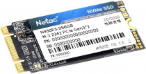SSD накопитель NETAC 256 Гб, внутренний SSD, M.2, 2242, PCI-E x2, чтение: 1650 Мб/сек, запись: 1260 Мб/сек, TLC, N930ES (NT01N930ES-256G-E2X)