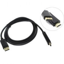 Кабель EXEGATE DisplayPort-HDMI EX-CC-DP-HDMI-1.8 (20M/19M, 1,8м, экран) (EX284915RUS)