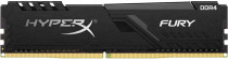 Память KINGSTON 16 Гб, DDR-4, 28800 Мб/с, CL18, 1.35 В, радиатор, 3600MHz, HyperX Fury Black (HX436C18FB4/16)