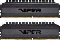 Комплект памяти PATRIOT MEMORY 64 Гб, 2 модуля DDR-4, 24000 Мб/с, CL16-18-18-36, 1.35 В, радиатор, 3000MHz, Viper Blackout, 2x32Gb KIT (PVB464G300C6K)