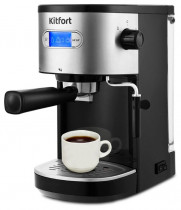 Кофеварка KITFORT эспрессо 1450Вт черный (КТ-740)
