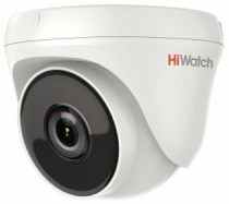 Видеокамера наблюдения HIWATCH DS-T233 2.8-2.8мм цетная корп.:белый (DS-T233 (2.8 MM))