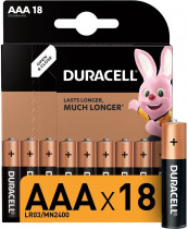Батарейка DURACELL BASIC (AAA/18 шт. в упаковке) (LR03-18BL)