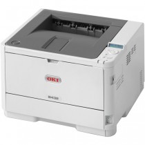 Принтер OKI лазерный, светодиодная черно-белая печать, A4, двусторонняя печать, ЖК панель, сетевой Ethernet, AirPrint, B432dn (45762012)