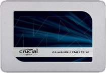 SSD накопитель CRUCIAL 500 Гб, SATA-III, чтение: 560 Мб/сек, запись: 510 Мб/сек, TLC, кэш - 512 Мб, внутренний SSD, 2.5