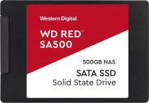 SSD накопитель WD 500 Гб, SATA-III, чтение: 560 Мб/сек, запись: 530 Мб/сек, TLC, внутренний SSD, 2.5