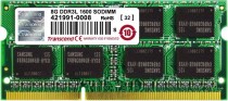 Память TRANSCEND 8 Гб, DDR-3, 12800 Мб/с, CL11, 1.35 В, 1600MHz, SO-DIMM (TS1GSK64W6H)