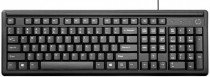 Клавиатура HP 100 черный USB (2UN30AA)