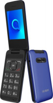 Мобильный телефон ALCATEL 3025X синий металлик раскладной 2.8