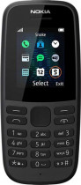 Мобильный телефон NOKIA 105 SS Black (16KIGB01A13)