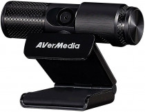 Веб камера AVER MEDIA 1920x1080, USB 2.0, 2 млн пикс., 2 встроенных микрофона, поворотная конструкция, для стрима, PW313 (40AAPW313ASF)