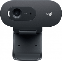 Веб камера LOGITECH 1280x720, USB 2.0, встроенный микрофон, фиксированный фокус, крепление на мониторе, WebCam C505 HD (960-001364)