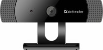 Веб камера DEFENDER 1920 x 1080, USB 2.0, 2.0 млн пикс., фиксированная фокусировка, встроенный микрофон, крепление на мониторе, G-lens 2599 Full HD (63199)
