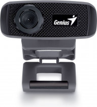 Веб камера GENIUS 1280x720, USB 2.0, 1 млн пикс., ручная фокусировка, встроенный микрофон, FaceCam 1000X (32200003400)