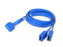 Кабель CHENBRO USB 3.0 REV.A0,RM13604e05,INTERNAL 20P TO TYPE A (26H03313601A0)