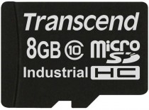 Карта памяти TRANSCEND 8 Гб, microSDHC, Industrial (TS8GUSDC10I)
