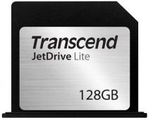 Карта памяти TRANSCEND 128 Гб, JetDrive Lite, чтение: 95 Мб/с, запись: 60 Мб/с, 350 (TS128GJDL350)