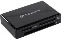 Картридер внешний TRANSCEND USB 3.1 Type-C RDC8K2 для карт памяти SD/microSD/CF/MSXC с поддержкой UHS-I, черный (TS-RDC8K2)