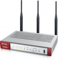 Межсетевой экран ZYXEL 4x LAN/DMZ, 1x WAN, 1x SFP, 1x OPT, 1x USB 3.0, пропускная способность 1000 Мбит/с, ZyWall ATP100W (ATP100W-RU0102F)