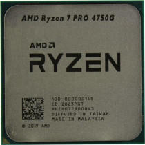 Процессор AMD Socket AM4, Ryzen 7 PRO 4750G, 8-ядерный, 3600 МГц, Turbo: 4400 МГц, Renoir, Кэш L2 - 4 Мб, Кэш L3 - 8 Мб, Radeon Vega 8, 7 нм, 65 Вт, OEM + кулер (100-100000145MPK)