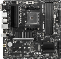 Материнская плата MSI Socket AM4, AMD B550, 4xDDR4, PCI-E 4.0, 4xUSB 3.2 Gen1, VGA, HDMI, DisplayPort, mATX (B550M PRO-VDH)