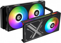 Жидкостная система охлаждения ID-COOLING для видеокарты, СВО, 3x, 900-2000 об/мин, разноцветная подсветка (ICEFLOW 240 VGA)