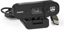 Веб камера EXEGATE 4096x2160, USB 2.0, автоматическая фокусировка, встроенный микрофон, штатив, Stream HD 4000 4K UHD T-Tripod (EX287383RUS)