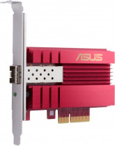 Сетевая карта ASUS интерфейс PCI-E, скорость 10 Гбит/с, 1 разъём SFP+ (XG-C100F)
