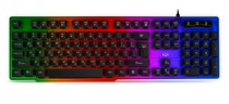 Клавиатура SVEN KB-G8500 прозрачная (USB, мембранная, 104 клавиши, RGB подсветка) (SV-019709)