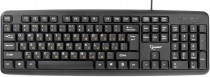 Клавиатура GEMBIRD проводная, мембранная, цифровой блок, USB, чёрный (KB-8320UXL-BL)