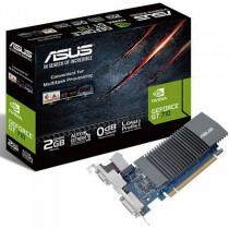 Видеокарта ASUS GeForce GT 710, 2 Гб GDDR5, 64 бит (GT710-SL-2GD5-DI (w/o BRK))