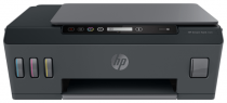 МФУ HP струйный, цветная печать, A4, печать фотографий, планшетный сканер, ЖК панель, Smart Tank 500 (4SR29A)