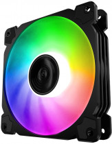 Вентилятор для корпуса JONSBO 120 мм, 1200 об/мин, 40.6 CFM, 24.1 дБ, 3-pin, разноцветная подсветка (FR-502(Color))