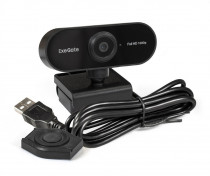 Веб камера EXEGATE 1920x1080, USB 2.0, фокусировка фиксированная, встроенный микрофон, штатив, Stream C925 FullHD T-Tripod (EX287379RUS)