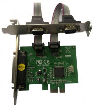 Контроллер ASIA PCI-E MS9901 1xLPT 2xCOM Bulk (ASIA PCIE 2S1P)