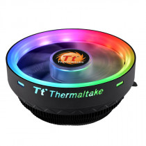 Кулер THERMALTAKE для процессора, Socket 775, 115x/1200, AM2, AM2+, AM3, AM3+, AM4, 1800 об/мин, 26.92 дБ, TDP 65 Вт, Tt UX100 ARGB (CL-P064-AL12SW-A)