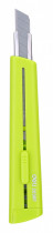 Нож с сегментированным лезвием DELI 80мм шир.лез.9мм зеленый блистер (E2038GREEN)