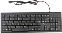 Клавиатура GEMBIRD USB, черный, 104 клавиши, кабель 1,45м (KB-8354U-BL)