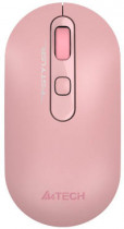 Мышь A4TECH Fstyler FG20 розовый оптическая (2000dpi) беспроводная USB (4but) (FG20 PINK)