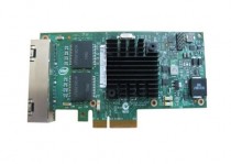 Сетевая карта DELL интерфейс PCI-E, скорость 1 Гбит/с, 4 разъёма RJ-45 (540-BBDS)