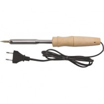 Паяльник КУРС 220 В, деревянная ручка, плоское жало D=5,8 мм, 60 Вт [60486] (60486FIT)