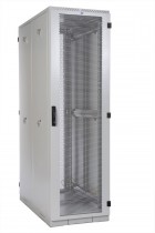 Шкаф напольный ЦМО 42U (600x1200) дверь перфорированная 2 шт. (3 места) (ШТК-С-42.6.12-44АА)